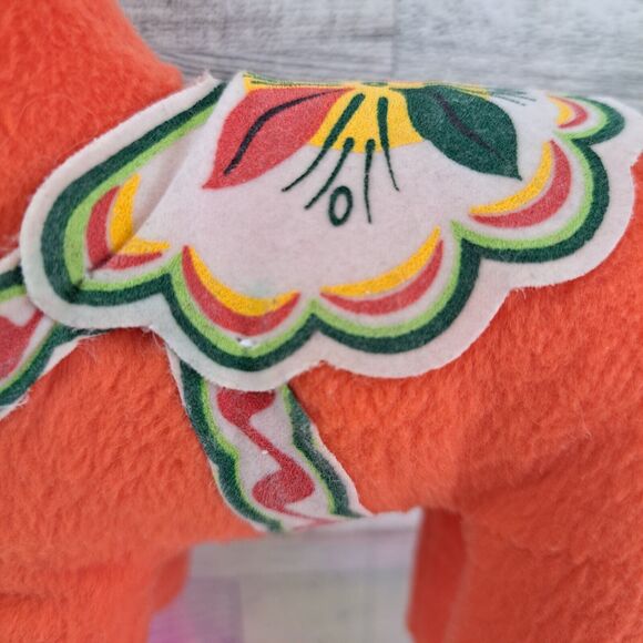 Dala Horse Folk Art Swedish Design 6" Plush By Gun Jacobson Softtoys Stuffed Toy - Picture 12 of 16